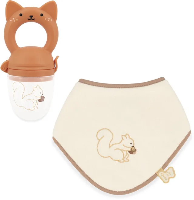 Grignoti - Babygeschenkset - Slabbetje - Sabbelaar