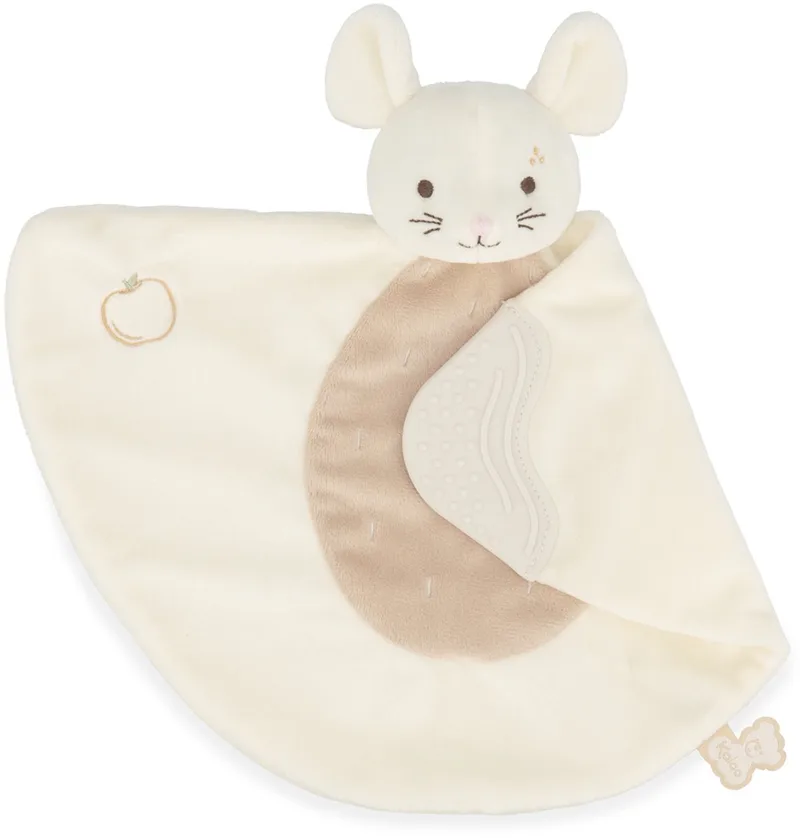 Grignoti - Bijtspeelgoed - Knuffeldoek by Kaloo in Muis – product photo