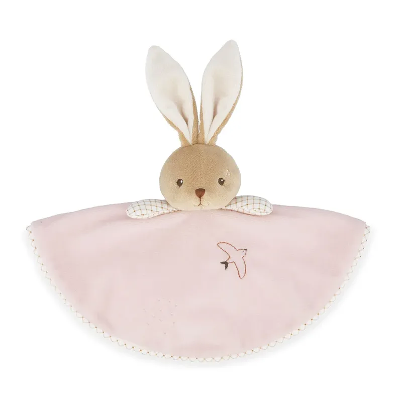 intomporel - Knuffeldoek - Kleur - Konijn by Kaloo in Pink – product photo 2 of 3