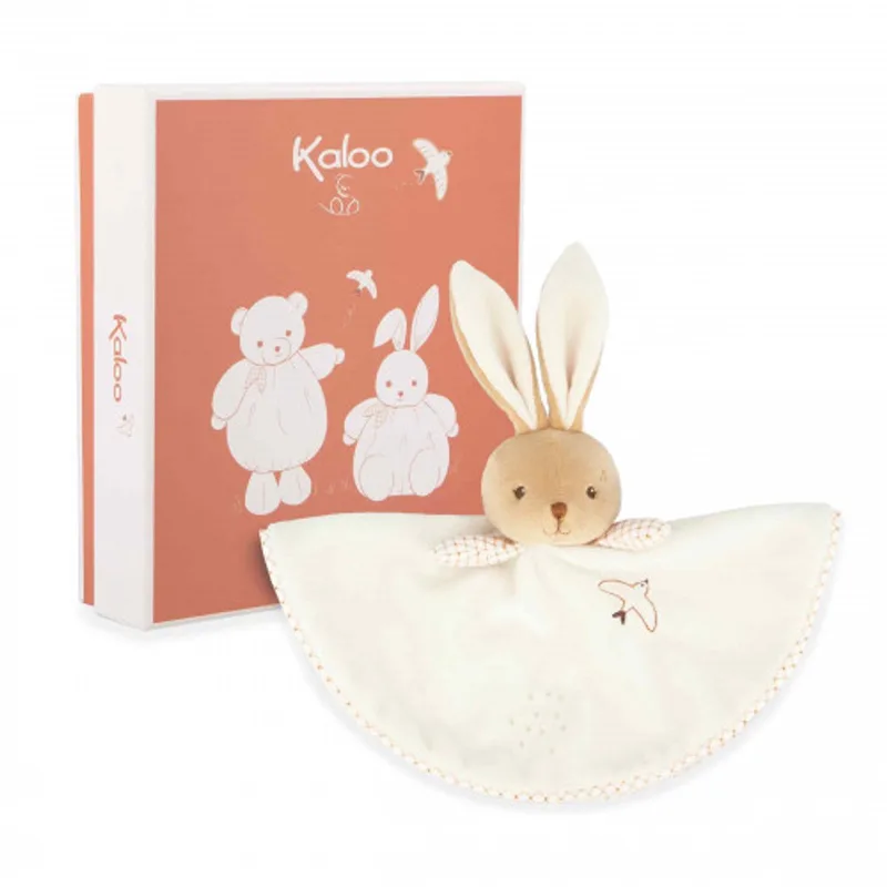 intomporel - Knuffeldoek - Konijn - Kleur by Kaloo in Cream – product photo