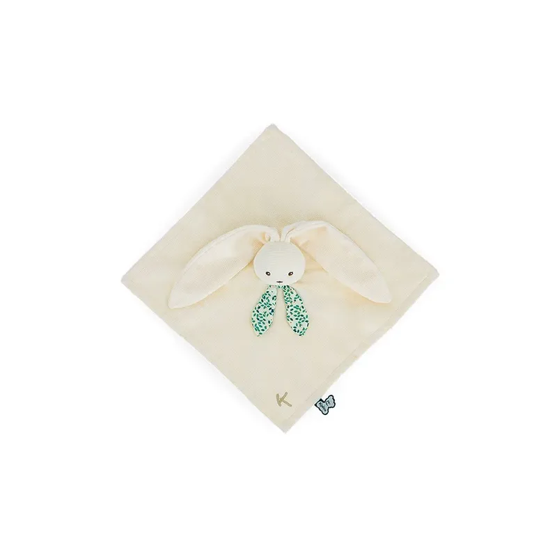 Lapinoo - Knuffeldoek - Konijn - kleur de Kaloo en Crème – photo produit 2 sur 3