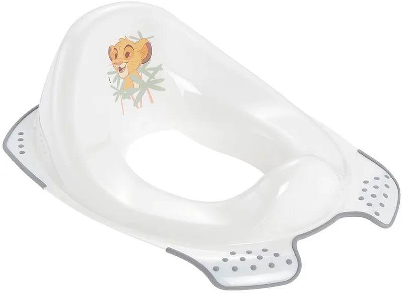 Lion King Toilettrainer van Keeeper in Wit – productfoto 1 van 3
