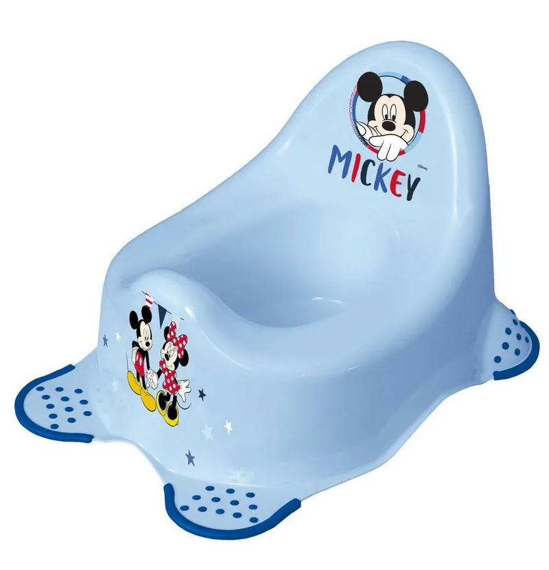 Töpfchen Töpfchen Disney Micky + Anti-Rutsch-Funktion de Keeeper en Bleu – photo produit 1 sur 5