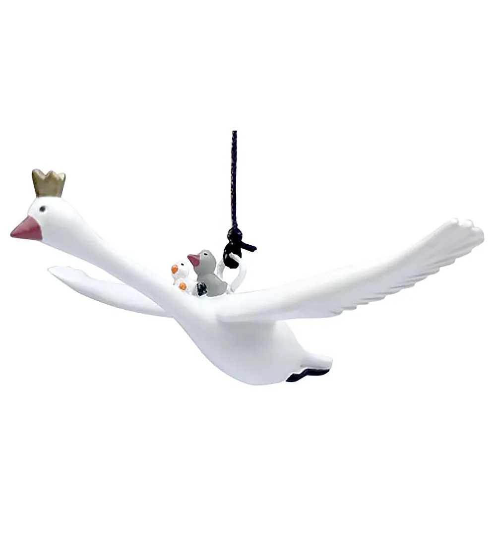 Baby Mobiel - Feeënzwaan m. Eendjes van Kids by Friis – productfoto