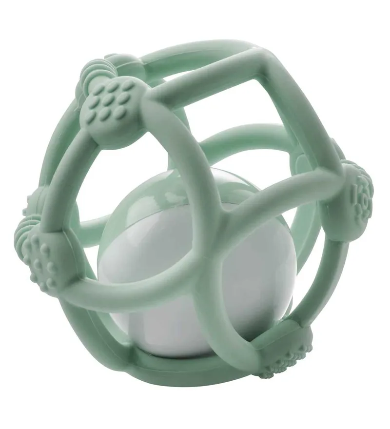Bijtbal - Siliconen Bal - Groen de KidsMe – photo produit