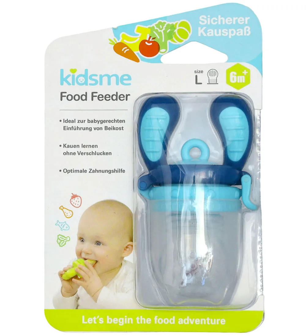 Food Feeder - Large - Aquamarijn de KidsMe – photo produit