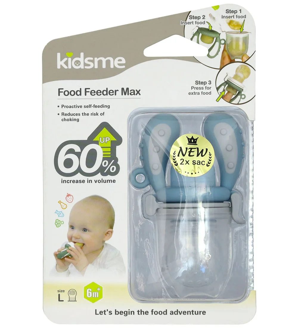 Food Feeder Max - Large - Azure de KidsMe – photo produit