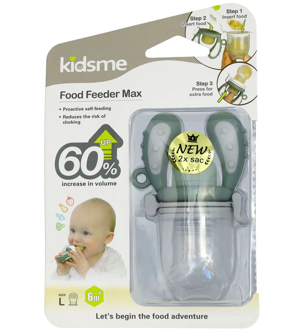 Food Feeder Max - Large - Grijs de KidsMe – photo produit