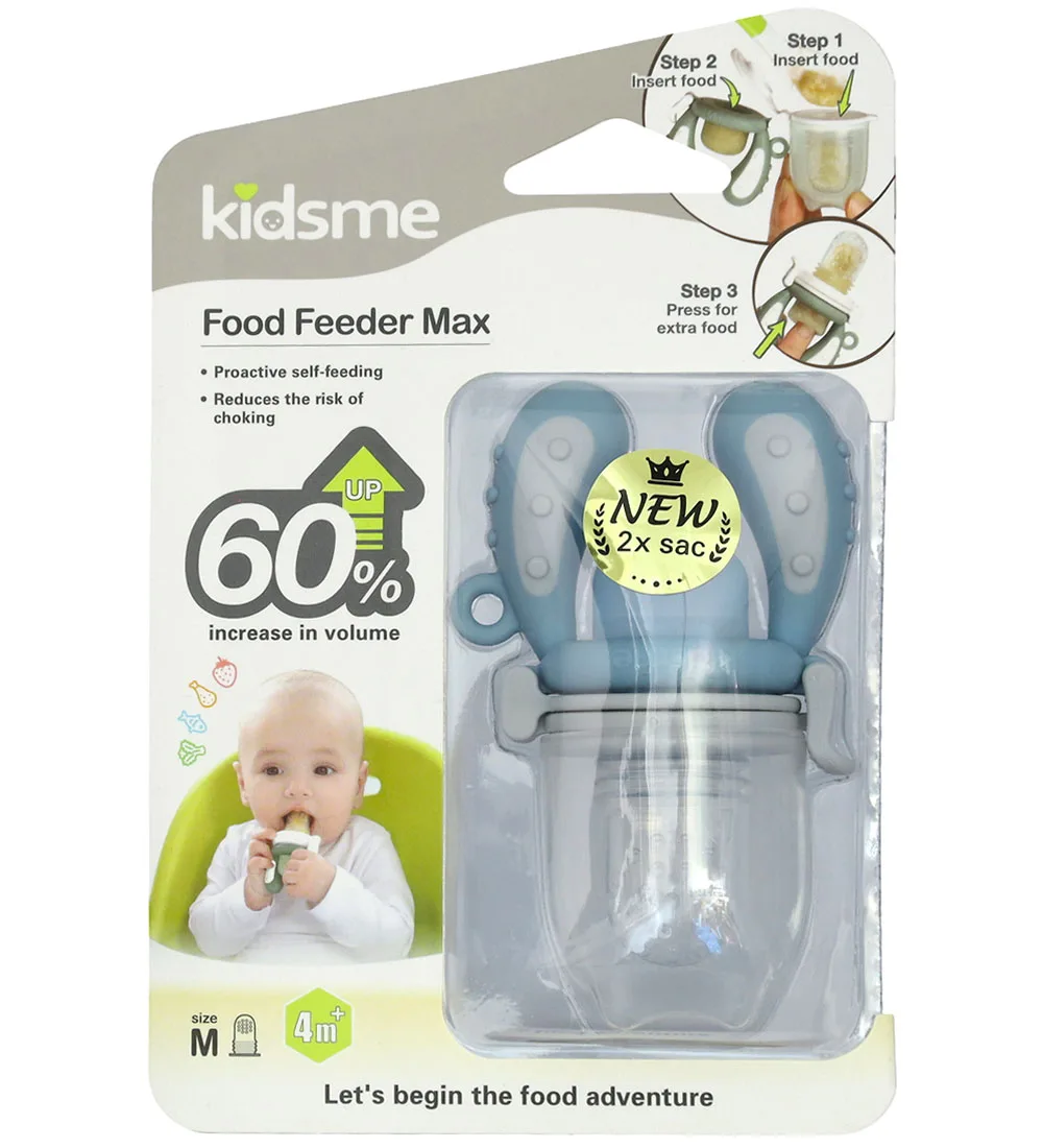 Food Feeder Max - Medium+ - Azure by KidsMe – product photo