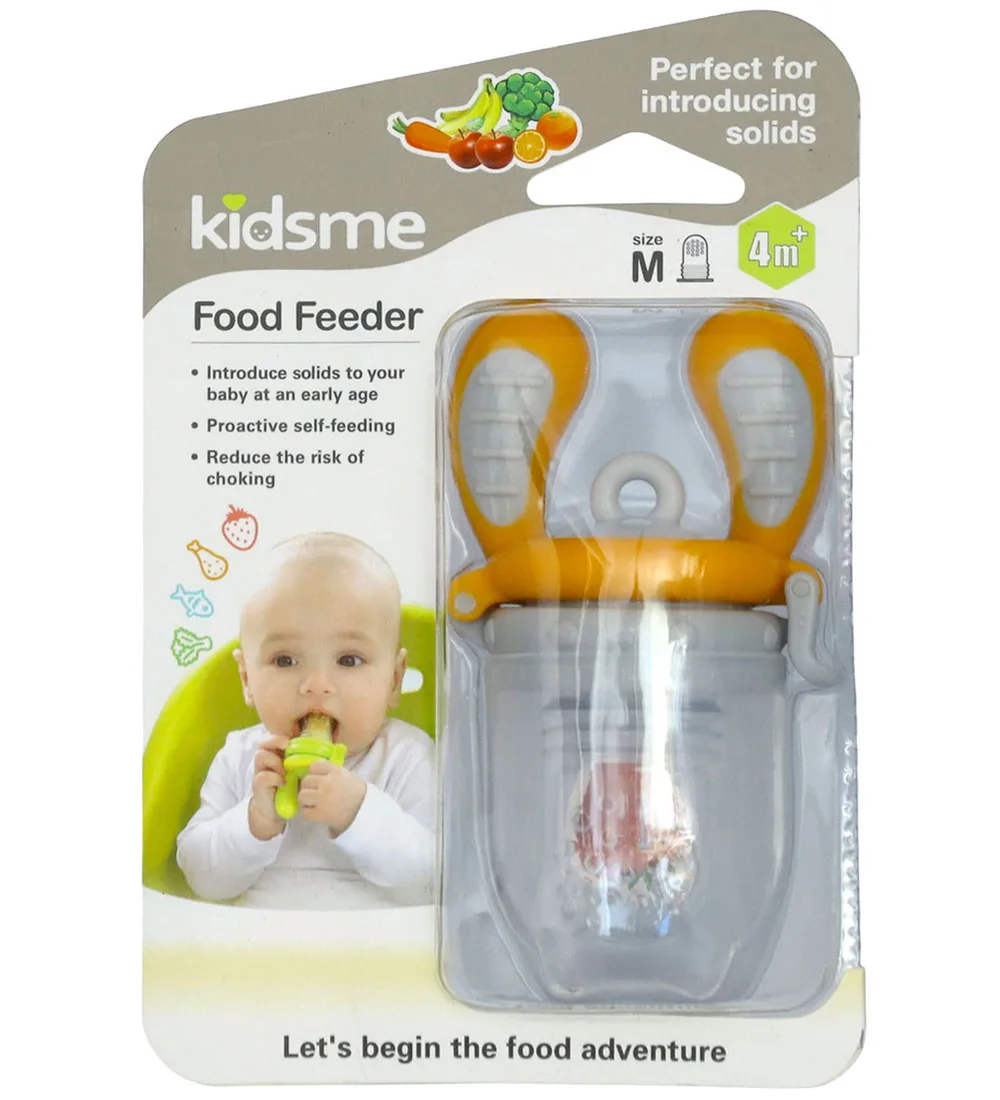 Food Feeder - Medium+ - Amber by KidsMe – product photo
