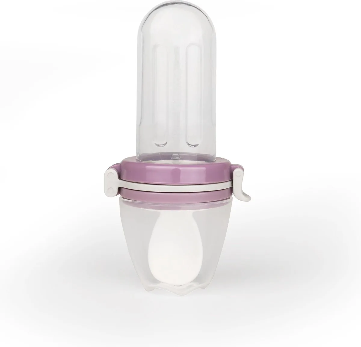 Food Squeezer Plus fruitspeen & sabbelzakje. van KidsMe in Meerkleurig – productfoto