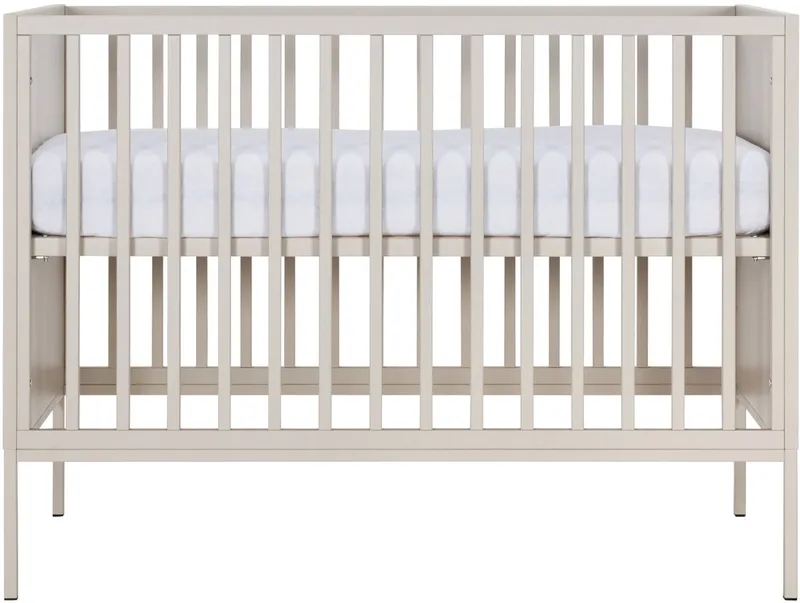 Amy Babybed Oatmeal 60 x 120 cm fra Kidsmill i Beige – produktbillede