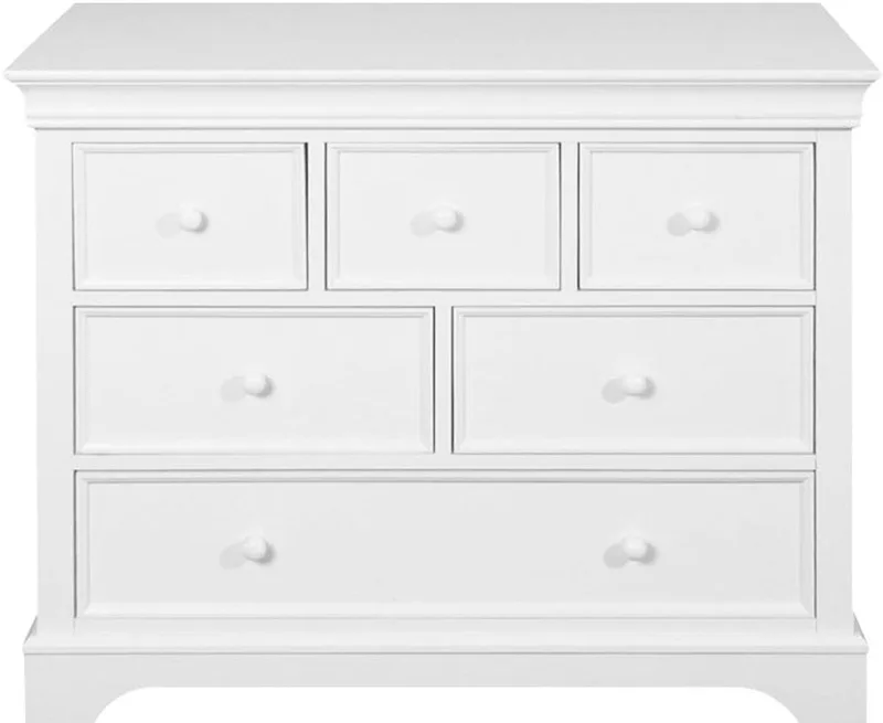 Chateau E4 Commode fra Kidsmill i Wit – produktbillede