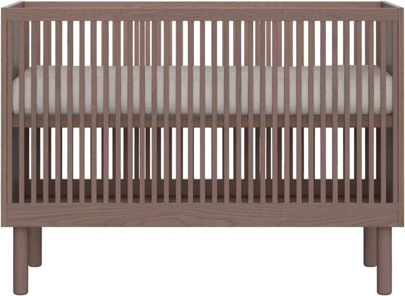 Dai Ledikant 60 x 120 cm by Kidsmill in Walnoot – product photo