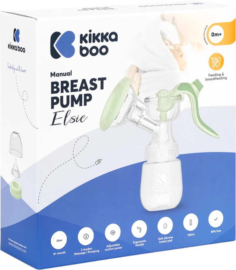 Borstkolf Elsie från Kikkaboo i Groen mint – produktbild