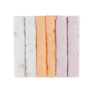 Hedge-hugs Set Van 6 Mousseline Doeken 30x30 Cm de Kikkaboo – photo produit 1 sur 2