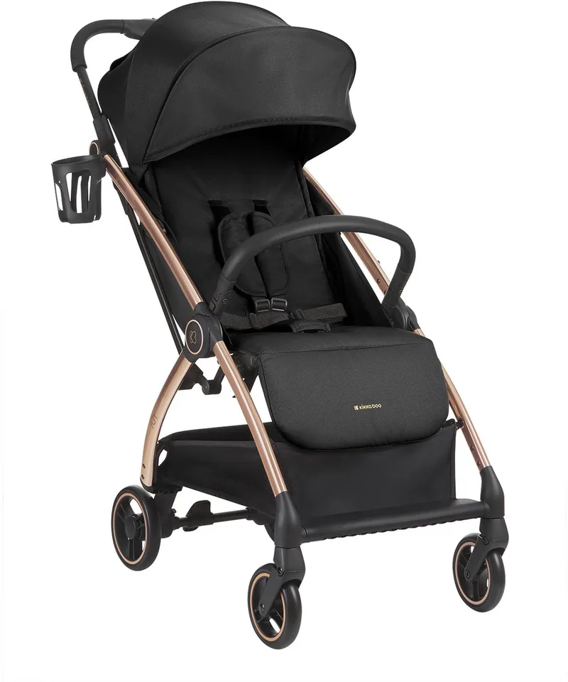 Joy Buggy Easyfold de Kikkaboo en Zwart – photo produit