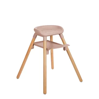 Kikkaboo 2-in-1 Woody 2024 Kinderstoel Voor Thuis Roze Kinderen från Kikkaboo i Rosa – produktbild 3 av 6