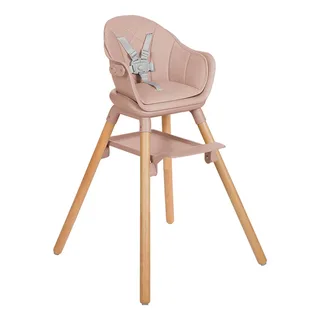 Kikkaboo 2-in-1 Woody 2024 Kinderstoel Voor Thuis Roze Kinderen från Kikkaboo i Rosa – produktbild 2 av 6