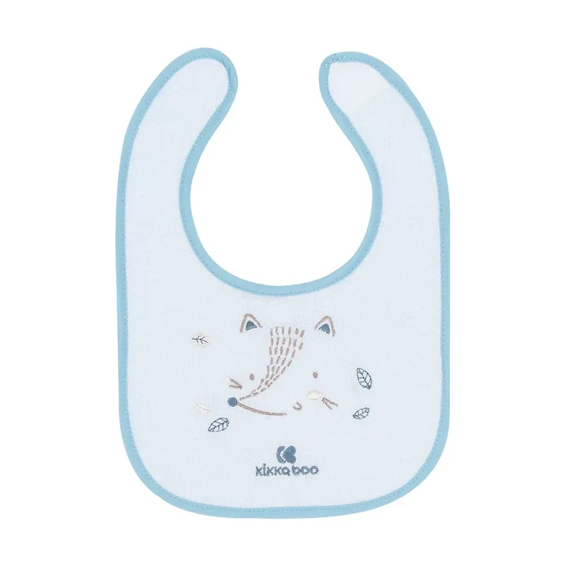 Kleine Vos Set Van 3 Badstof Slabbetjes by Kikkaboo – product photo 2 of 5