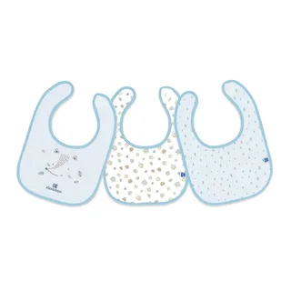 Kleine Vos Set Van 3 Badstof Slabbetjes by Kikkaboo – product photo 1 of 5