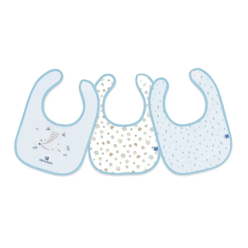 Kleine Vos Set Van 3 Badstof Slabbetjes by Kikkaboo – product photo 1 of 5