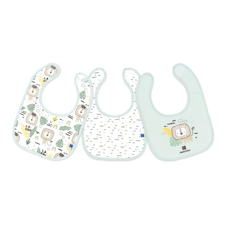 Savanna Cotton Set Van 3 Slabbetjes från Kikkaboo – produktbild