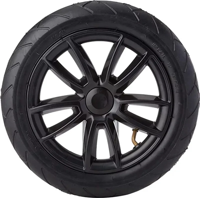 Achterwiel voor Kinderwagen Moov – 12″ / 30 cm Stroller Wheel - Origineel Vervangingsonderdeel, Licht & Eenvoudig te Monteren från Kinderkraft i Zwart – produktbild