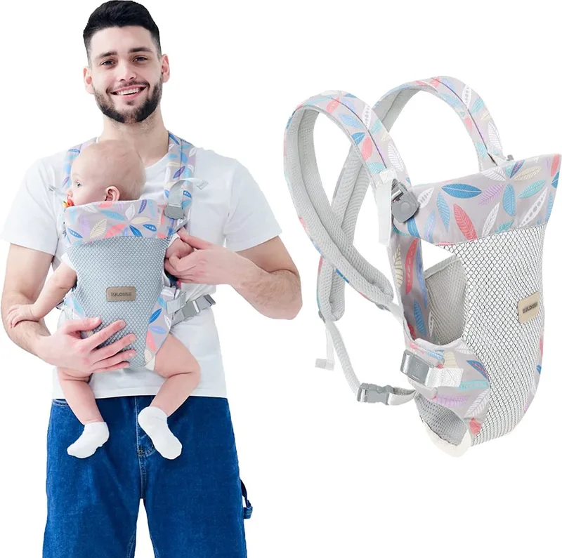 babydrager - draagzak Rugzak voor pasgeboren tot peuters,baby carrier, ergonomic baby carrier von Kinderkraft – Produktfoto