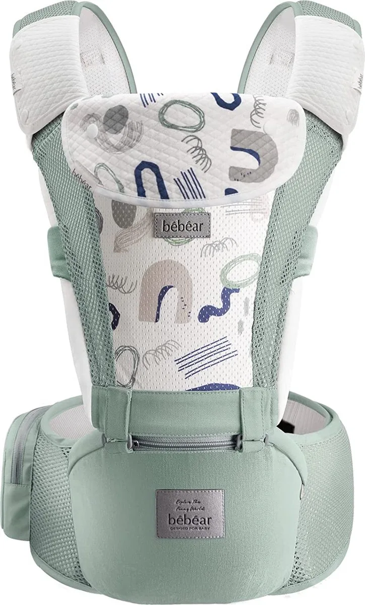 babydrager - draagzak Rugzak voor pasgeboren tot peuters,baby carrier, ergonomic baby carrier by Kinderkraft – product photo