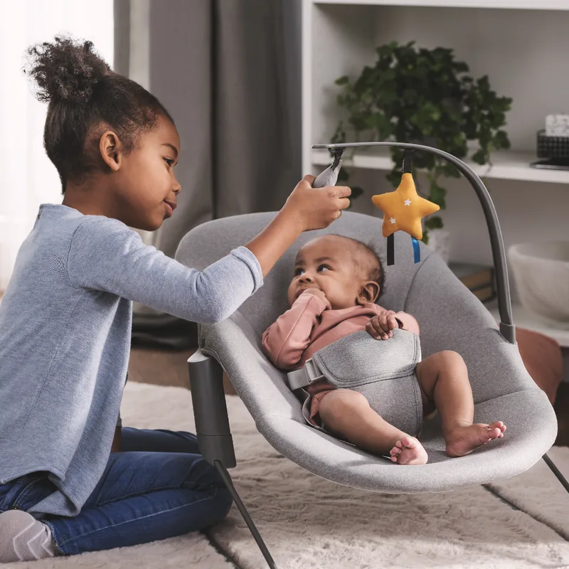 Babywippe CALMEE by Kinderkraft in Grey – product photo 4 of 4