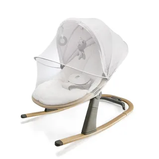 Babywippe Elsu von Kinderkraft in Grau – Produktfoto 4 von 4