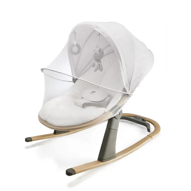 Babywippe Elsu von Kinderkraft in Grau – Produktfoto 4 von 4