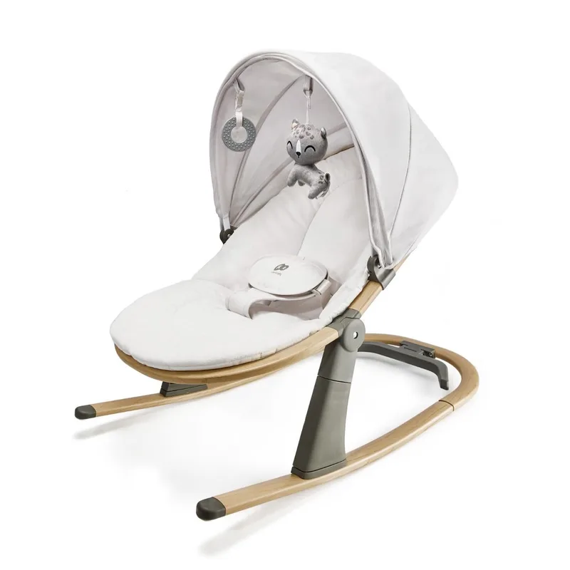 Babywippe Elsu von Kinderkraft in Grau – Produktfoto 3 von 4
