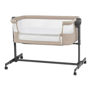 Beistellbett 2in1 NESTEE UP 2 by Kinderkraft in Beige, 98 × 51 × 68 mm – product photo 1 of 4