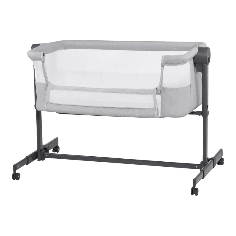Beistellbett 2in1 NESTEE UP 2 by Kinderkraft in Grey, 98 × 51 × 68 mm – product photo 1 of 3