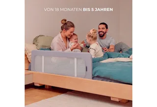 Bettschutzgitter Guard and Dream de Kinderkraft en Gris – photo produit 5 sur 5