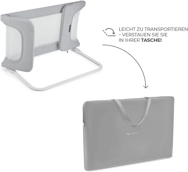 Bettschutzgitter Guard and Dream de Kinderkraft en Gris – photo produit 2 sur 5