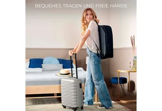 CAMI 3‑in‑1 Reisbed – Wieg & Reisbed – Lichtgewicht 5 kg – 2 Hoogte-instellingen – Reisrugzak Inclusief – Compact Inklapbaar by Kinderkraft in Black – product photo 4 of 5