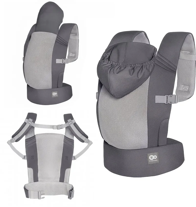 CARRYBEE - Draagzak - Lichtgewicht - tot 20 kg by Kinderkraft in Grey – product photo
