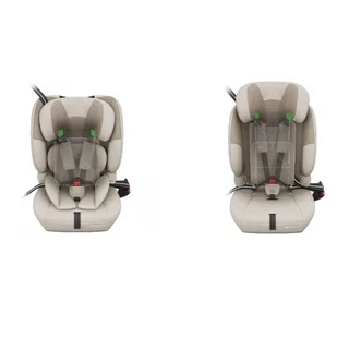 COMFORT UP 2 PLUS – Autostoel i-Size – 76-150 cm – 3-in-1 stoel/booster von Kinderkraft in Beige – Produktfoto 4 von 4