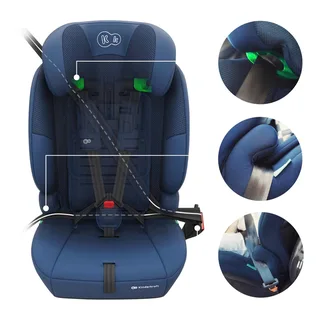 COMFORT UP 2 PLUS - Autostoel - Verstelbare Hoofdsteun by Kinderkraft in Blue – product photo 3 of 3