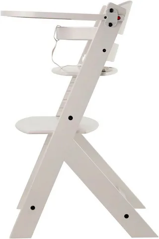 ENOCK - Houten Kinderstoel 3-in-1 - Eetstoel - Lichtgewicht - Eenvoudig te reinigen von Kinderkraft in Beige – Produktfoto 5 von 5