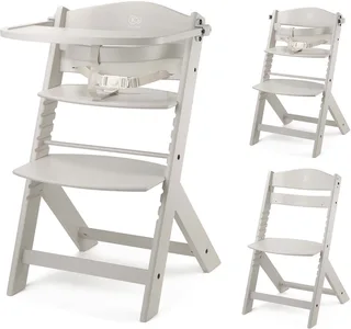 ENOCK - Houten Kinderstoel 3-in-1 - Eetstoel - Lichtgewicht - Eenvoudig te reinigen von Kinderkraft in Beige – Produktfoto 1 von 5