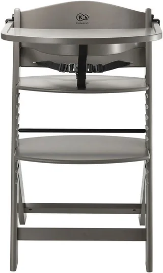 ENOCK - Houten Kinderstoel 3-in-1 - Hoge babystoel - 3-puntsgordel - Afneembare beugel von Kinderkraft in Braun – Produktfoto 5 von 5