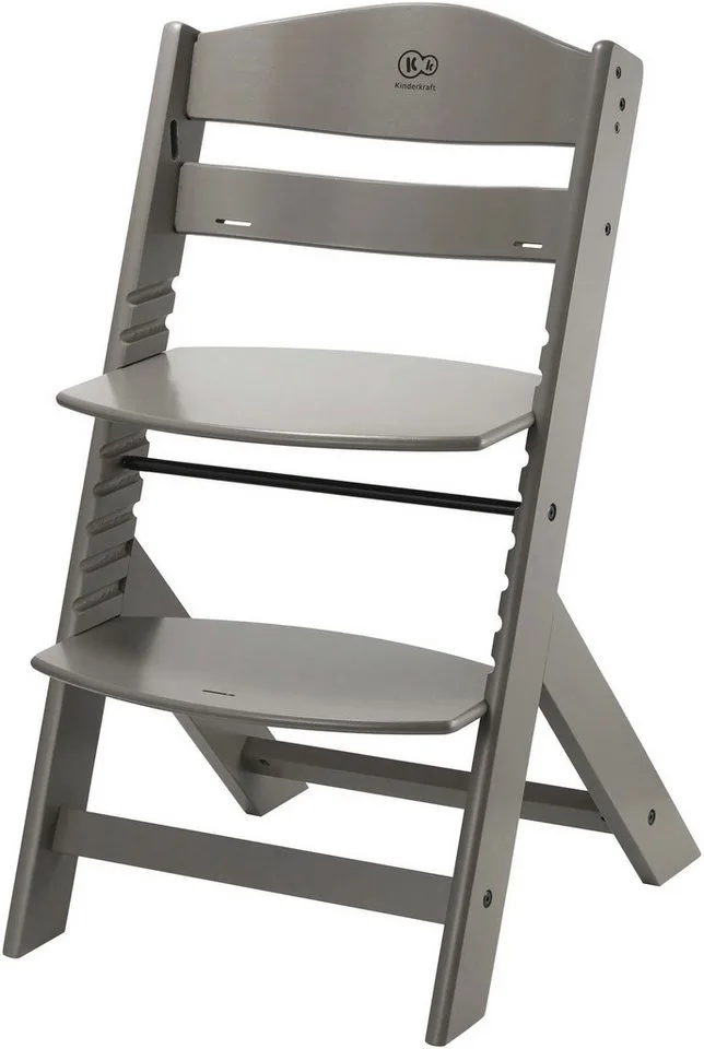 ENOCK - Houten Kinderstoel 3-in-1 - Hoge babystoel - 3-puntsgordel - Afneembare beugel von Kinderkraft in Braun – Produktfoto 3 von 5