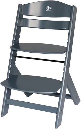 ENOCK - Houten Kinderstoel 3-in-1 - Hoge babystoel - Meegroeiend - Tot 10 jaar von Kinderkraft in Grau – Produktfoto 3 von 5