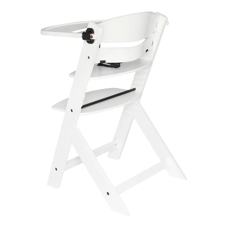 ENOCK - Houten Kinderstoel 3-in-1 - Hoge babystoel - Met eetblad - Vanaf 6 maanden by Kinderkraft in White – product photo 3 of 3