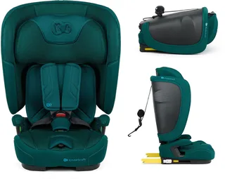 FIX2GO I-SIZE Autostoel – 76-150 cm – Met Isofix – Groep 2/3 von Kinderkraft in Grün – Produktfoto 1 von 3