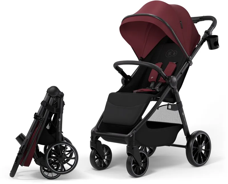 GRANDE 2 Buggy - CLICK&FOLD - Verstelbare duwbeugel by Kinderkraft in Bourgogne – product photo